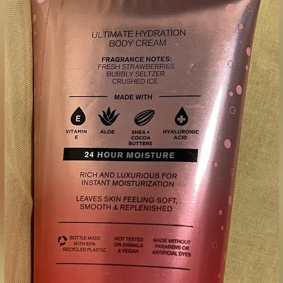 Strawberry 🍓 Soda Body Cream NWT BBW - Picture 2 of 2